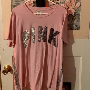 Pink VS Shirt Size L